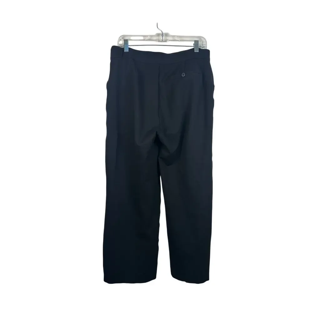 SPANX supersmooth™ PerfectFit Ponte Wide Leg Pant Size XL EUC Black Career